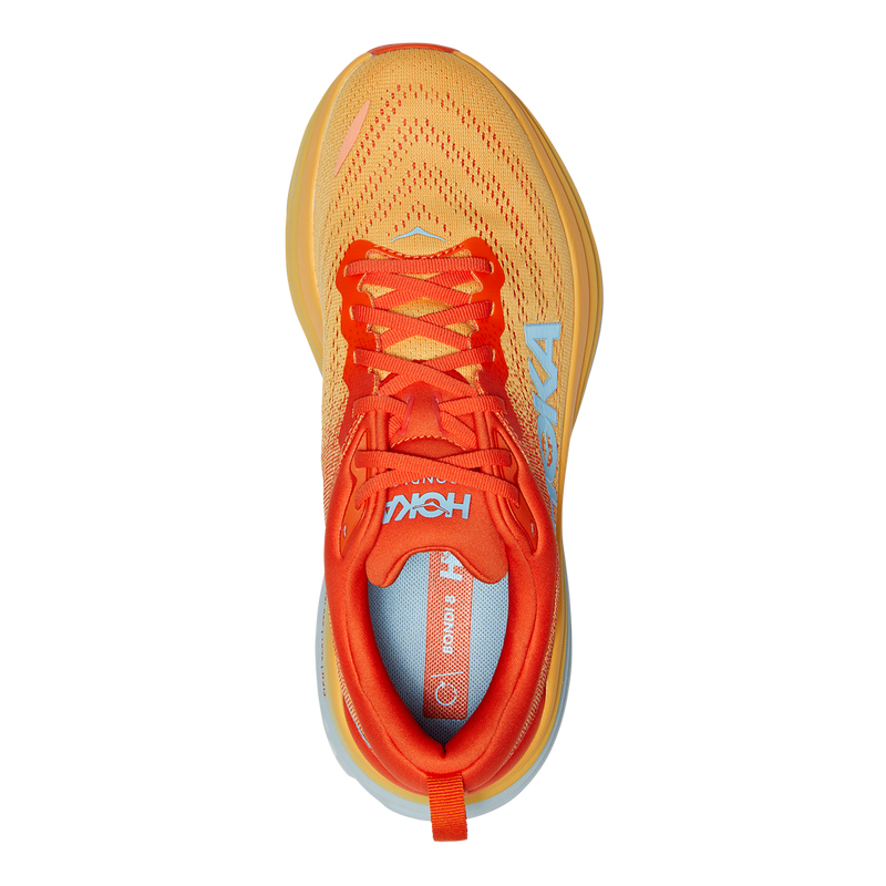 Hoka Bondi 8 - Puffin's Bill - Amber Yellow
