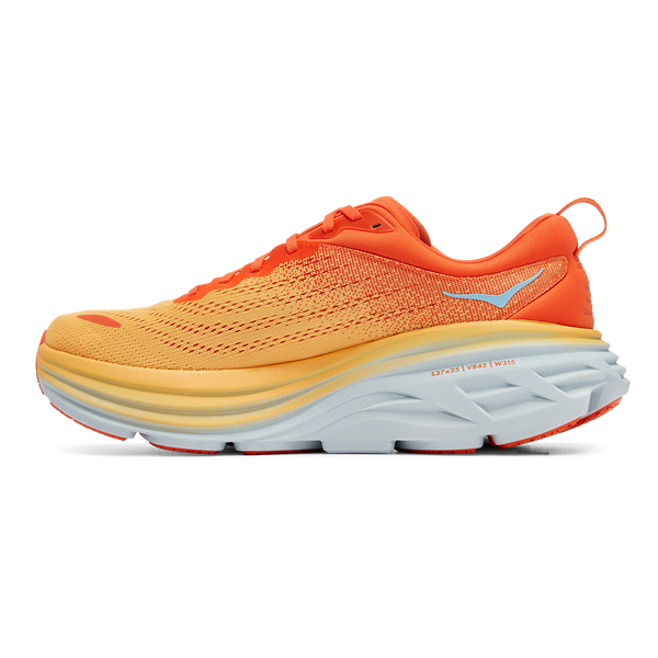 Hoka Bondi 8 - Puffin's Bill - Amber Yellow