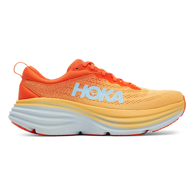 Hoka Bondi 8 - Puffin's Bill - Amber Yellow