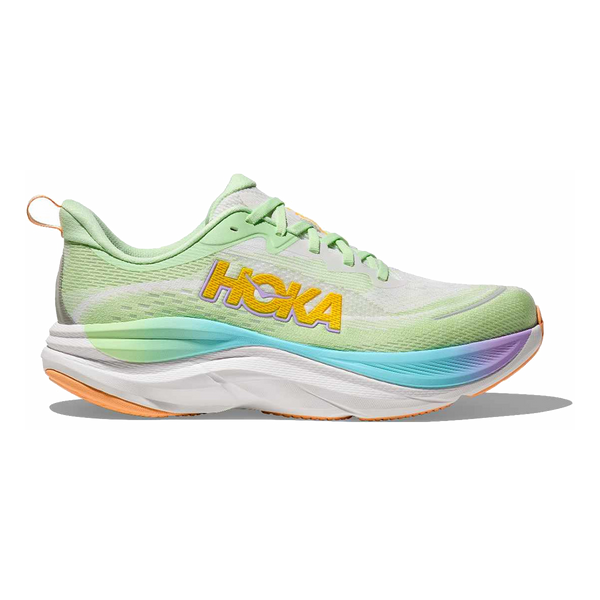 Hoka Skyflow - Luna Moth - White