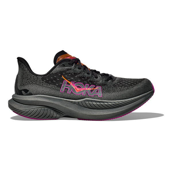 Hoka Mach 6 - Black - Fuchsia