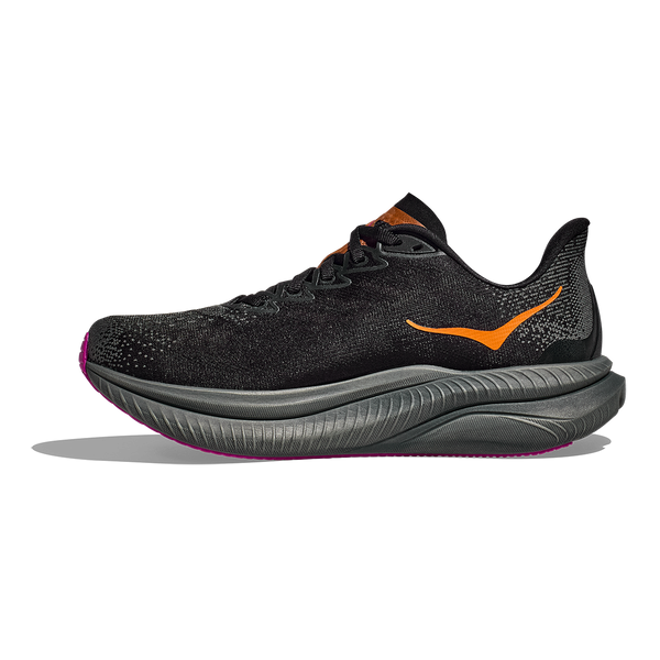 Hoka Mach 6 - Black - Fuchsia